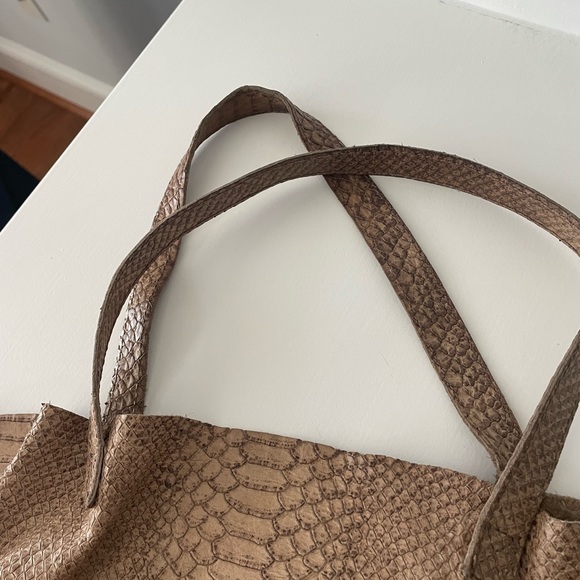 Monserat de Lucca large snakeskin tote bag - Picture 7 of 8